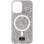 TPU чехол Bling World Rock Diamond with MagSafe для Apple iPhone 15 (6.1) - Silver