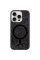 TPU чохол Bling World Rock Diamond with MagSafe для Apple iPhone 16 Pro (6.3) - Black - фото