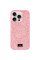 TPU чохол Bling World Rock Diamond with MagSafe для Apple iPhone 16 Pro (6.3) - Pink - фото