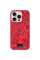 TPU чохол Bling World Rock Diamond with MagSafe для Apple iPhone 16 Pro (6.3) - Red - фото