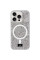 TPU чохол Bling World Rock Diamond with MagSafe для Apple iPhone 16 Pro (6.3) - Silver - фото