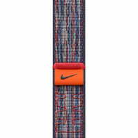 Ремінець Nike Sport Loop для Apple Watch 42(ser.1-3)/44/45/46/49mm - Blue / Red