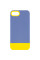 Чохол TPU+PC Bichromatic для Apple iPhone 7 / 8 / SE (2020) (4.7) - Blue / Yellow