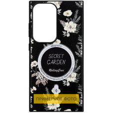 TPU+PC чохол Soft Secret Garden with MagFit для Samsung Galaxy S25 Ultra - Black