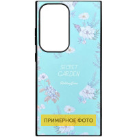 TPU+PC чохол Soft Secret Garden для Samsung Galaxy A36 5G - Mint