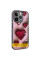 TPU+PC чохол Prisma Plushie для Apple iPhone X / XS (5.8) - Hearts - фото