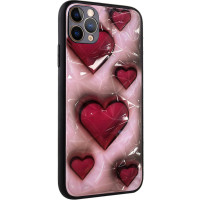 TPU+PC чохол Prisma Plushie для Apple iPhone 11 Pro (5.8) - Hearts