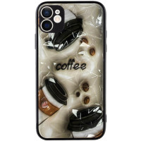 TPU+PC чохол Prisma Plushie для Apple iPhone 12 (6.1) - Coffee