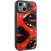 TPU+PC чохол Prisma Plushie для Apple iPhone 13 (6.1) - Kiss