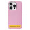 Шкіряний чохол Leather Case Metal Buttons для Samsung Galaxy S23 FE - Light Pink