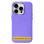 Шкіряний чохол Leather Case Metal Buttons для Samsung Galaxy S23 FE - Light Purple