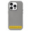 Шкіряний чохол Leather Case Metal Buttons для Samsung Galaxy S23 FE - Titanium Gray