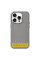 Кожаный чехол Leather Case Metal Buttons для Samsung Galaxy S24 / S25 - Titanium Gray - фото