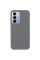 Кожаный чехол Leather Case Metal Buttons для Samsung Galaxy S24 / S25 - Titanium Gray - фото