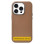 Шкіряний чохол Leather Case Metal Buttons для Samsung Galaxy A25 5G - Brown