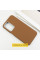 Шкіряний чохол Leather Case Metal Buttons для Xiaomi Redmi Note 13 Pro 4G / Poco M6 Pro 4G - Brown - фото