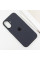 Чехол Silicone case (AAA) with Magsafe and Animation (button) для Apple iPhone 16 (6.1) - Black - фото