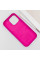Чехол Silicone case (AAA) with Magsafe and Animation (button) для Apple iPhone 16 Pro (6.3) - Fuchsia - фото
