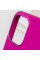 Чехол Silicone case (AAA) with Magsafe and Animation (button) для Apple iPhone 16 Pro (6.3) - Fuchsia - фото