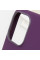 Чохол Silicone case (AAA) with Magsafe and Animation (button) для Apple iPhone 16 Pro (6.3) - Plum - фото