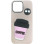 Чохол TPU Leather Toys для Apple iPhone 12 Pro Max / 13 Pro Max (6.7) - Coffee / Pink