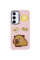 Чохол TPU Leather Toys для Samsung Galaxy A35 - Capybara / Pink - фото