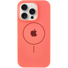 Чехол Silicone Case Full Protective (AA) with MagSafe для Apple iPhone 11 Pro (5.8) - Арбузный / Watermelon red