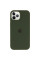 Чохол Silicone Case Full Protective (AA) with MagSafe для Apple iPhone 11 Pro (5.8) - Зелений / Cyprus Green - фото