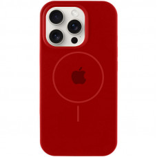 Чехол Silicone Case Full Protective (AA) with MagSafe для Apple iPhone 11 Pro (5.8) - Красный / Deep Red