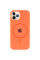 Чохол Silicone Case Full Protective (AA) with MagSafe для Apple iPhone 11 Pro (5.8) - Помаранчевий / Papaya - фото
