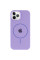 Чехол Silicone Case Full Protective (AA) with MagSafe для Apple iPhone 11 Pro (5.8) - Сиреневый / Dasheen - фото