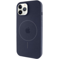 Чехол Silicone Case Full Protective (AA) with MagSafe для Apple iPhone 11 Pro (5.8) - Темно-синий / Midnight blue