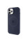 Чехол Silicone Case Full Protective (AA) with MagSafe для Apple iPhone 11 Pro (5.8) - Темно-синий / Midnight blue - фото