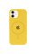 Чехол Silicone Case Full Protective (AA) with MagSafe для Apple iPhone 11 (6.1) - Желтый / Yellow - фото
