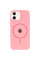 Чехол Silicone Case Full Protective (AA) with MagSafe для Apple iPhone 11 (6.1) - Розовый / Light pink - фото