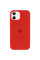 Чехол Silicone Case Full Protective (AA) with MagSafe для Apple iPhone 11 (6.1) - Красный / Red - фото