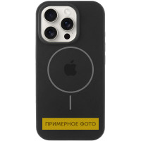 Чехол Silicone Case Full Protective (AA) with MagSafe для Apple iPhone 11 (6.1) - Черный / Black