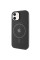 Чехол Silicone Case Full Protective (AA) with MagSafe для Apple iPhone 11 (6.1) - Черный / Black - фото