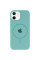 Чехол Silicone Case Full Protective (AA) with MagSafe для Apple iPhone 11 (6.1) - Бирюзовый / Marine Green - фото