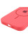 Чехол Silicone Case Full Protective (AA) with MagSafe для Apple iPhone 11 (6.1) - Арбузный / Watermelon red - фото