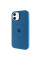 Чехол Silicone Case Full Protective (AA) with MagSafe для Apple iPhone 11 (6.1) - Синий / Denim Blue - фото