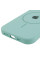 Чехол Silicone Case Full Protective (AA) with MagSafe для Apple iPhone 11 (6.1) - Бирюзовый / Light Turquoise - фото