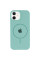 Чехол Silicone Case Full Protective (AA) with MagSafe для Apple iPhone 11 (6.1) - Бирюзовый / Light Turquoise - фото