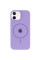 Чехол Silicone Case Full Protective (AA) with MagSafe для Apple iPhone 11 (6.1) - Сиреневый / Dasheen - фото