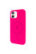 Чехол Silicone Case Full Protective (AA) with MagSafe для Apple iPhone 11 (6.1) - Розовый / Barbie pink - фото