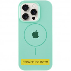 Чехол Silicone Case Full Protective (AA) with MagSafe для Apple iPhone 11 (6.1) - Зеленый / Spearmint