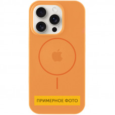 Чехол Silicone Case Full Protective (AA) with MagSafe для Apple iPhone 11 (6.1) - Оранжевый / Papaya