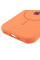 Чохол Silicone Case Full Protective (AA) with MagSafe для Apple iPhone 11 (6.1) - Помаранчевий / Papaya - фото