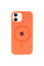 Чохол Silicone Case Full Protective (AA) with MagSafe для Apple iPhone 11 (6.1) - Помаранчевий / Papaya - фото