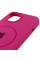 Чехол Silicone Case Full Protective (AA) with MagSafe для Apple iPhone 11 (6.1) - Малиновый / Dragon Fruit - фото